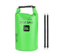 Sac étanche flottant pour l'eau - Portable - Pliable - Sac de rangement de plage - Sacs de natation flottants pour équipement sec - Sac de rangement portable pliable pour la plage, vert gazon, 30L