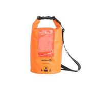Sac Etanche IP67 10L avec Bandoulière et Pochette Smartphone Tactile Orange
