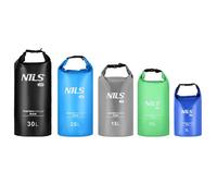 Sac étanche - NILS CAMP - NC1703 - 20L - Bleu clair - Étanchéité 100% - Sangle d'épaule - 260 g - Fermeture à boucle
