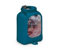 Osprey Sac étanche Dry Sack 3 avec fenêtre Bleu Waterfront Taille unique