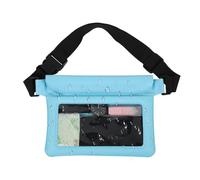 Sac étanche, paquet de flammes imperméables pour la natation | Sac de ceinture de sport en plein air | Paquet organisateur flottant, sac de taille extérieure pour piscine en bateau de voyage, bleu