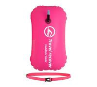 Sac étanche pour bouée - Flotteur de sécurité imperméable de 45,7 x 31,5 cm, sac étanche avec ceinture réglable, bouée à chambre à air unique pour la natation en eau libre, kayak, paddleboard, lac