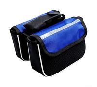 Sac étanche pour cadre de vélo - Pour tube avant de vélo - En tissu Oxford - Avec pochette pour téléphone et poche en maille - 148 x 120 x 100 mm - Compatible avec les vélos de route, de montagne et