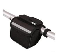 Sac étanche pour cadre de vélo - Pour tube avant de vélo - En tissu Oxford - Avec pochette pour téléphone et poche en maille - 148 x 120 x 100 mm - Compatible avec les vélos de route, de montagne et