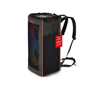 Sac Etanche pour Enceinte Portable - Sac à Dos avec Bretelles - Poches Latérales & Cordon de Serrage - Compatible Haut-Parleur Bluetooth PPHP26BL &