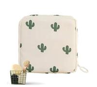 Sac étanche pour serviettes hygiéniques et tampons | Embrayage portable avec fermeture éclair périodique pour femmes et filles | Organiseur de cycle menstruel pour sac à main, support pratique pour