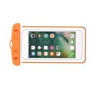 Sac étanche pour Téléphone Portable, Sac étanche Compact et Portable de 20 Cm de Long pour la Natation et la Plongée (Orange)