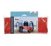 Sac étanche Roll-Top RedCliffs 10 L Rouge multisport sangle réglable UV Rouge avec sections latérales transparentes