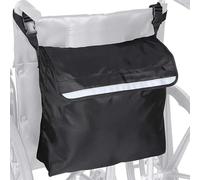 Sac Fauteuil Roulant pour Aidapt Four Wheeled Rollator Modèles Manuels et Chaises de Transport, Rangement Quotidien, Sac Organisateur avec Sangles Réglables