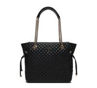 Sac à épaule - GUESS - Eco Rianee Tote Bag - Noir - 100% polyuréthane - Zippée