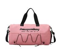 Sac Femme Polyvalent : bandoulière, fourre-Tout Voyage, Sport/Week-End/Yoga, avec Compartiment à Chaussures.(Pink)