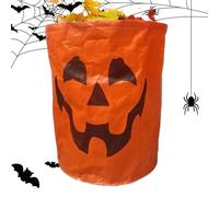 Sac Feuilles Halloween de Rangement Réutilisable pour d'Automne 272 Litres Contenant Pliable Extérieur Débris Végétaux Parc et Pelouse
