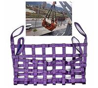 Sac Filet De Levage De Cargaison - Avec Poignées Renforcées Filet De Levage De Cargaison, Palan À Filet Plat En Polyester, Sangles De Levage Web, Sangles De Filet De Levage De Sécurité ( Size : 1 X 1M