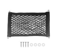 Sac Filet de Rangement Universel pour Voiture, Pochette Filet à Cordon, Filet de Rangement Extensible pour Camping-Car, Pochettes de Rangement adhésives murales pour Le Rangement à Domicile