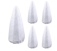 Sac filet de rechange pour piscine, sac sous vide, 5 pièces de rechange pour filtre sous vide, attrape-feuilles polyvalents pour piscines