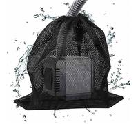 Sac filtrant - DAZZLER - Lot de 2 - Maille industrielle - 31 x 41 cm - Noir