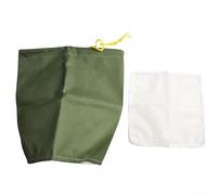 Sac filtrant de 3,8 l pour applications de jardin impliquant du lait végétal et des mélanges à base de plantes avec base en tissu 600D et couche de filtration en maille fine (vert - 190)