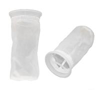 Sac filtrant en feutre aiguilleté pour couvercle de réservoir IBC, utilisation avec design réutilisable pour applications industrielles (filtre en nylon, fond rond)