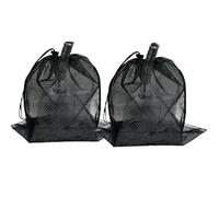 Sac filtrant en - Housse de pompe d'aquarium, chaussettes de filtre à eau anti-obstruction | Sac de protection en fine avec fermeture de fontaine extérieure et système de filtration