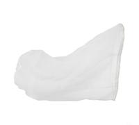 Sac filtrant en maille de nylon pour aquariums et étangs | Filet à cordon réutilisable pour filtre | Pochette en maille 100-300 pour la qualité de l'eau d'aquarium | Blanc (100 mailles)