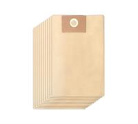 Sac filtrant jetable 。Compatible avec les aspirateurs secs/humides Stanley de 4 à 5 gallons, pièce n° 25-1230, paquet de 10.