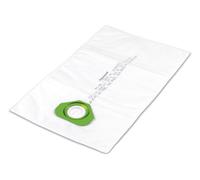 Sac filtrant micro-non-tissé de 15 litres pour divers aspirateur eau et à sec (5 pièces) Cleancraft 7010253