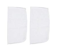 Sac filtrant pour Aquarium Sac filtrant pour Aquarium 2 pièces Purification de l'eau nanotechnologique sans Blocage Pochette filtrante en Tissu de Coton réutilisable pour