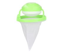 Sac filtrant pour Machine à Laver, Filtre à Cheveux, Sac en Flottant, Sac de Nettoyage, piège à Peluches Flottant, Pochette en Filet, Attrape-Peluches, collecteur de Poils (Verte)