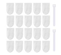 Sac filtrant pour robinet, filet de crépine d'évier, protection contre les éclaboussures avec débit fluide, paquet de 20 pièces avec une utilisation pratique, produit utilitaire de 1,9x3,9 pouces, fou
