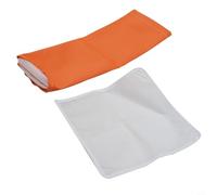 Sac filtrant robuste de 3,8 l pour le traitement des substances cultivées en jardin avec tissu composite 600D et maille haute densité pour une utilisation à long terme (orange - 120)