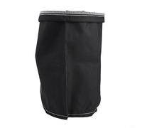 Sac filtrant robuste de 3,8 l pour le traitement des substances cultivées en jardin avec tissu composite 600D et maille haute densité pour une utilisation à long terme (noir - 90 microns)