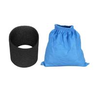 Sac filtrant textile et éléments filtrants, for Karcher MV1 WD1 WD2 WD3 SE4001Pièces sous vide Sac filtrant Remplacement du filtre en mousse