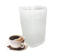 Sac filtre de brassage | Passoire à jus réutilisable - Utilisations multiples pour la fabrication de yaourt, fromage, gelée, jus de fruits et café à froid