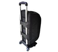 Sac for Appareil Photo, Sac à bandoulière Multifonction, Sac à Dos for Photographie, boîtier de Chariot Portable Professionnel(Black Trolley Bag)