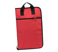 Sac for baguettes de batterie en tissu Oxford, sac for maillets de batterie, étui de rangement for baguettes de percussion, maillets, accessoires de batterie Pour Housse(Red)