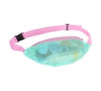 Sac Fourre-Tout À Bandoulière en Filet - Sac De Plage À Élingue Réglable | Pack De Hanche Sportif Respirant pour Les Vacances De Nage De Plage De Mercnic De Voyage | À Bandoulière De Pochette D'ép