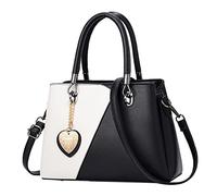 Sac fourre-tout à bandoulière pour femme - Version coréenne - Couleur unie - Multi fonction - Grande capacité - Avec, Wh1., Taille unique