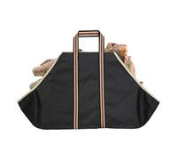 Sac fourre-tout à bûches, transporteur de bois de chauffage - Sac à bûches étanche avec poignées,Sac de rangement pour bois de chauffage 28,3 x 17,7 pouces, porte-fourre-tout pour le camping en intéri