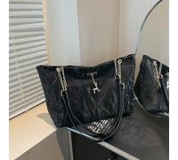 Sac fourre-tout à l'épaule de grande capacité, style rétro et mode, avec motif peau de crocodile. Convient pour le shopping, le portefeuille, les jeunes femmes, les étudiantes, les jeunes mariées, les