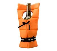 Sac fourre-tout à vin, refroidisseur à vin isolé | Bagure de bouteille de à thème nautique - Support de boissons légères, fournitures d'alcool à un compartiment unique pour les fêtes en plein air