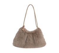 Sac fourre-tout attrayant : le design élégant du sac à bandoulière en peluche, avec un style minimaliste, est le complément parfait pour ajouter une touche élégante et attirer l'attention sur n'import