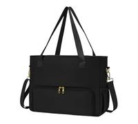 Sac Fourre-tout Avec Compartiment Pour Le Déjeuner, Look Élégant, 43x17x32cm, Sac Utilitaire Infirmier, À Main De Grande Capacité Avec Bandoulière, Facile À Transporter, Pour Les Étudiants, Le Tra
