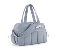 Sac fourre-tout avec fermeture éclair, sac de gym pour femme, sac de voyage, sac de voyage pour femme, sac de week-end, gris, m, Utilité