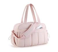 Sac fourre-tout avec fermeture éclair, sac de gym pour femme, sac de voyage, sac de voyage pour femme, sac de week-end, Rose, m, Utilitaire