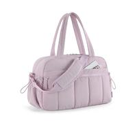 Sac fourre-tout avec fermeture éclair, sac de gym pour femme, sac de voyage, sac de voyage pour femme, sac de week-end, violet frêne, m, Utilité