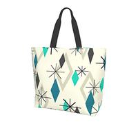 Sac fourre-tout d'art moderne du milieu du siècle pour femme, sacs fourre-tout pour femme, sac fourre-tout étanche pour professeur, salle de sport, travail, école avec poche intérieure
