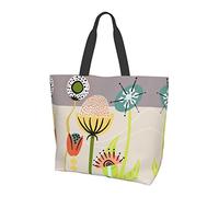 Sac fourre-tout d'art moderne du milieu du siècle pour femme, sacs fourre-tout pour femme, sac fourre-tout étanche pour professeur, salle de sport, travail, école avec poche intérieure