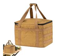 Sac fourre-tout de camping - Cube de 20 L - Organiseur étanche ergonomique pour voyage, randonnée, bateau, kayak, université, dortoir