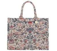 Sac fourre-tout de luxe pour femme en coton et lin - Grande capacité - Portable - Pour voyage, plage, vacances, shopping, C_ Blanc cassé