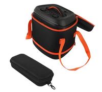 Sac fourre-tout de protection pour haut-parleur, étui à bandoulière portable pour JBL Partybox Encore 2/1, pochette de rangement avec bandoulière et mini sac pour microphone, Orange